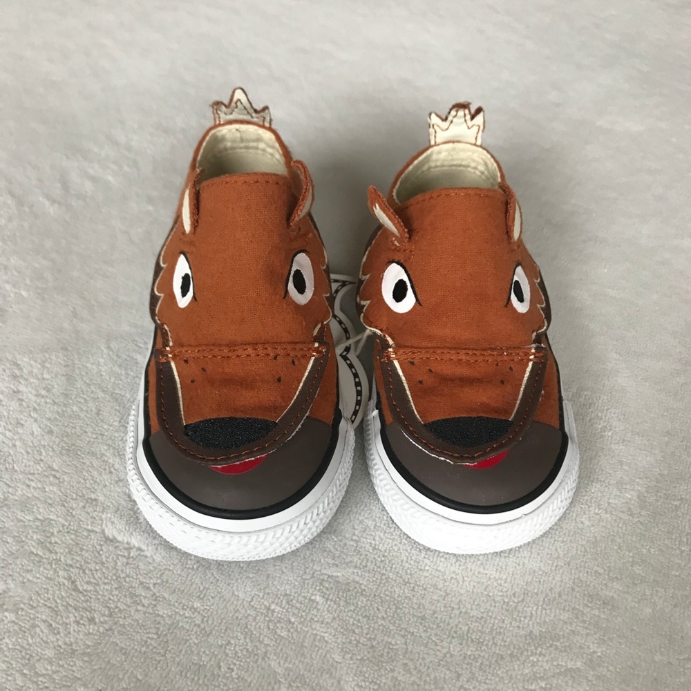 Slip on Fox Toddler Shoes!